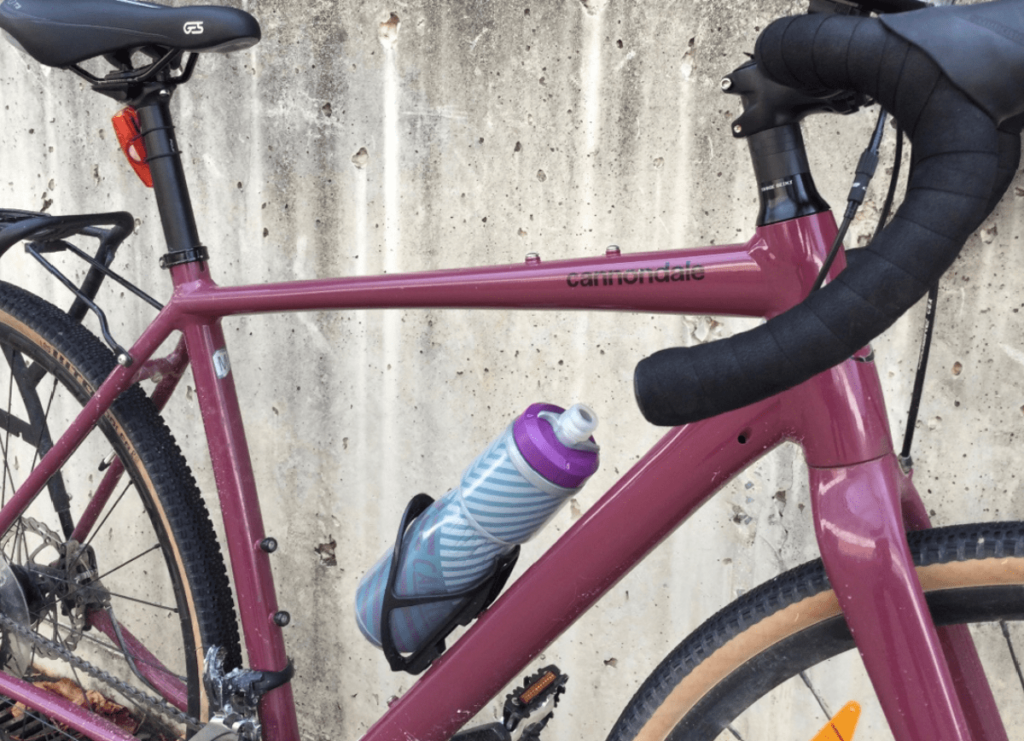 botella de agua reutilizable