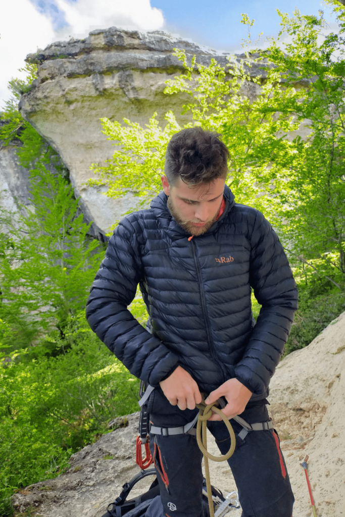 Rab, la firma inglesa de escalada y alpinismo. Cirrus Alpine Jacket.