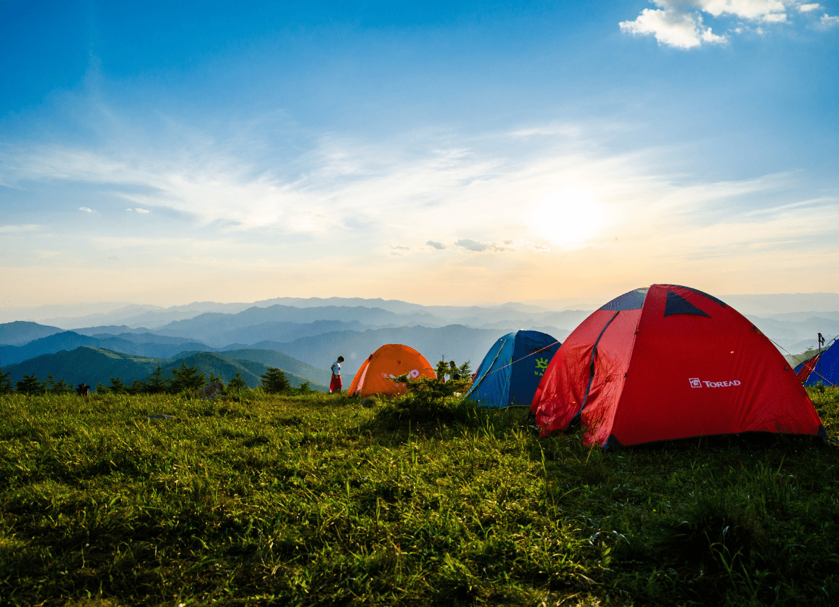 sacos de dormir acampada